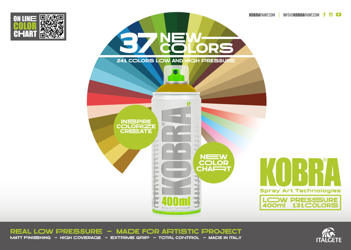 Kobra Paint: The Evolution of Color: 37 New Shades for Your Art