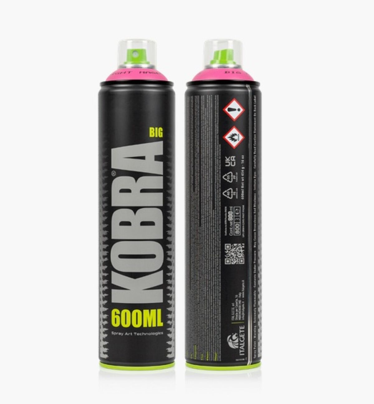 Kobra Big 600ml: La Bomboletta Spray Massima Coprenza per Bombing e Throw-Up
