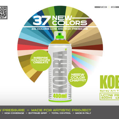 Kobra Paint: The Evolution of Color: 37 New Shades for Your Art
