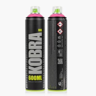 Kobra Big 600ml: La Bomboletta Spray Massima Coprenza per Bombing e Throw-Up